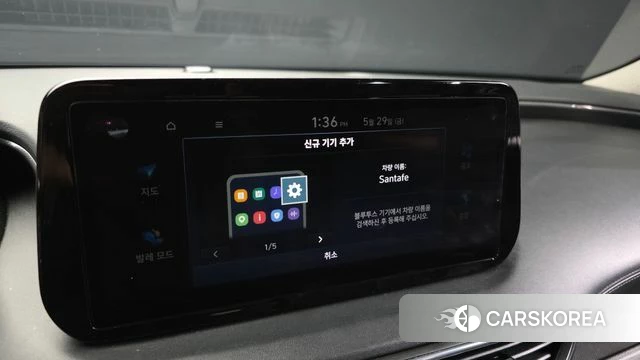 Hyundai The New Santa Fe 2020 Белый из Кореи, фото 5
