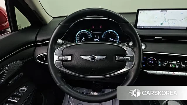 Genesis GV70 2021 Красный из Кореи, фото 5