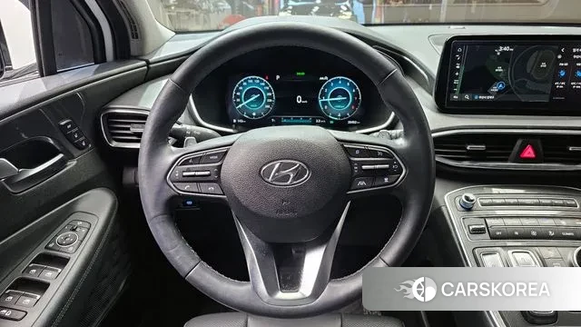 Hyundai The New Santa Fe 2023 Белый из Кореи, фото 5