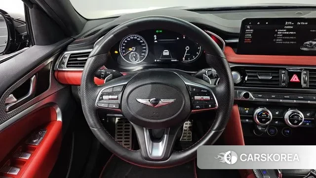 Genesis The New G70 2021 Черный из Кореи, фото 5