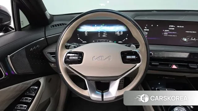 Kia K8 Hybrid 2023 Синий из Кореи, фото 5