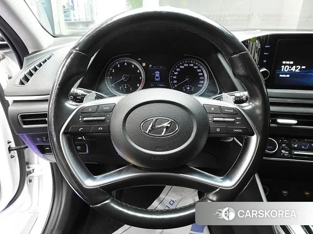 Hyundai Sonata (DN8) 2019 Белый из Кореи, фото 5