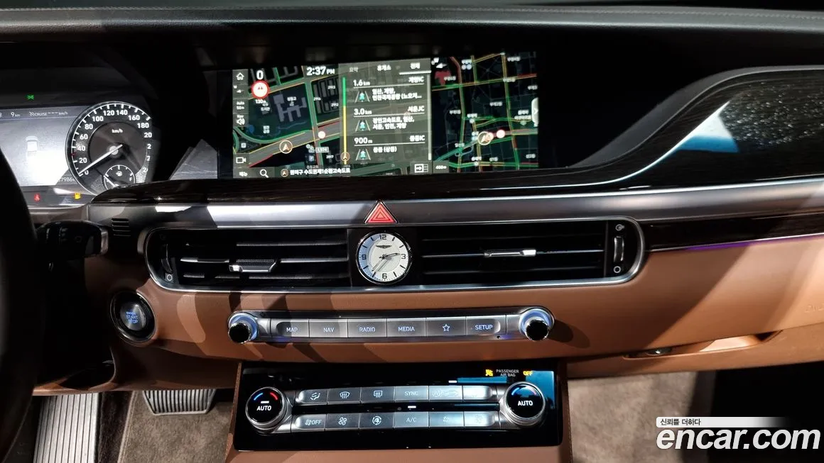 Genesis G90 2018 Черный из Кореи, фото 5