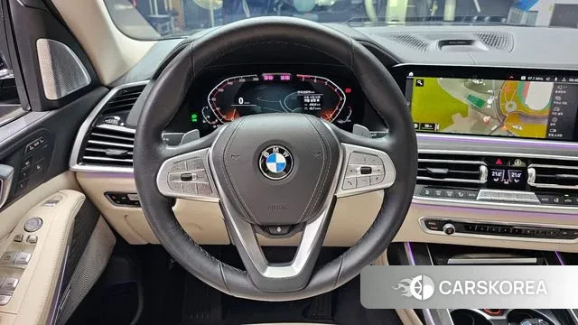 BMW X7 (G07) 2021 Черный из Кореи, фото 5