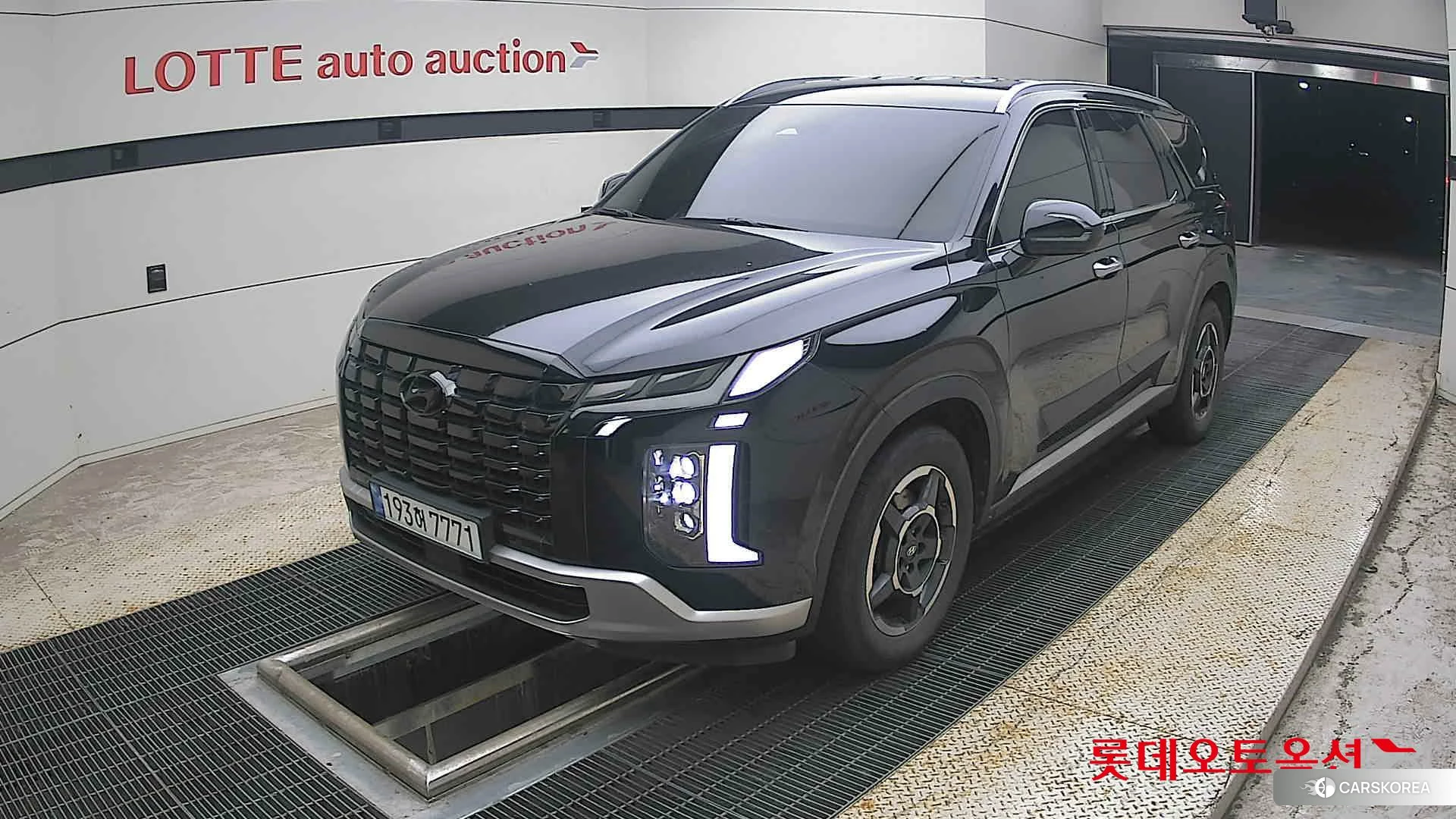 Hyundai Palisade 2023 Abyss Black Pearl из Кореи, фото 5