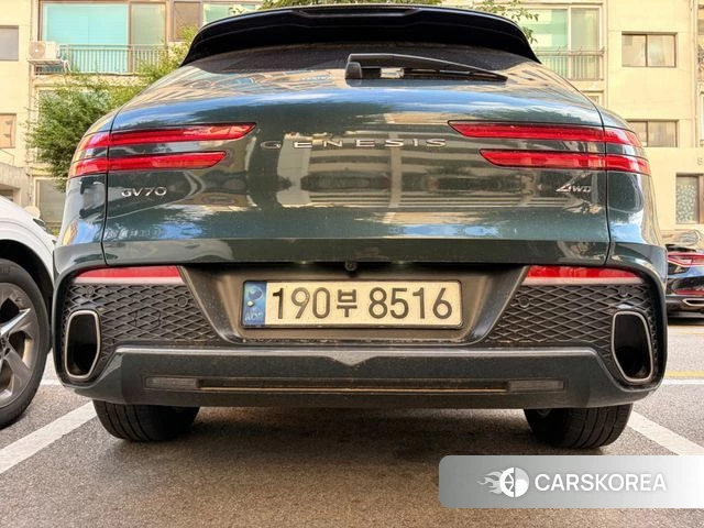 Genesis GV70 2021 Темно-зеленый из Кореи, фото 5