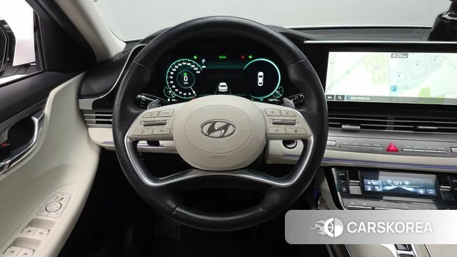 Hyundai The New Grandeur IG Hybrid 2022 Белый из Кореи, фото 5