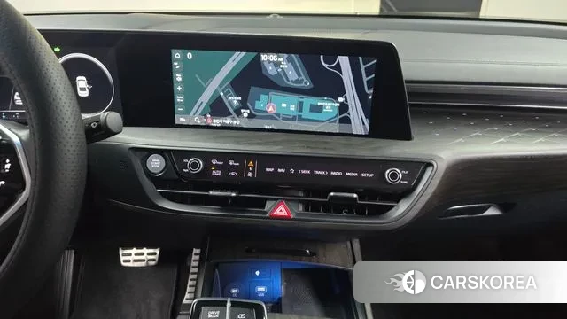 Kia K8 Hybrid 2022 Черный из Кореи, фото 5