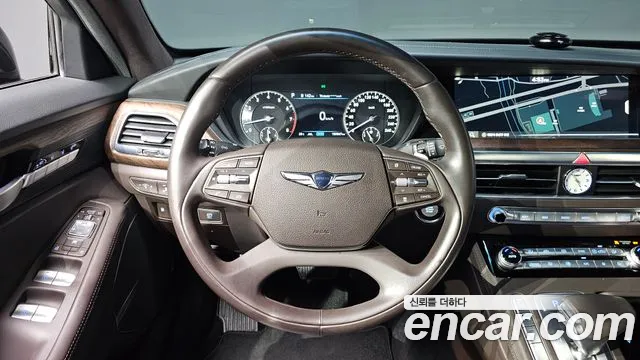 Genesis G90 2021 Черный из Кореи, фото 5