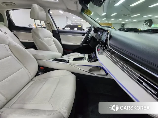 Hyundai The New Grandeur IG Hybrid 2022 Белый из Кореи, фото 5