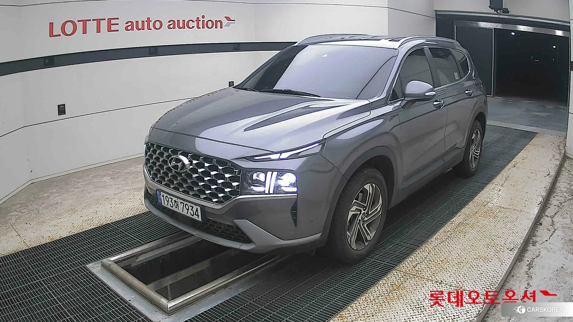 Hyundai Santa Fe 2022 Magnetic Grey Metallic из Кореи, фото 5