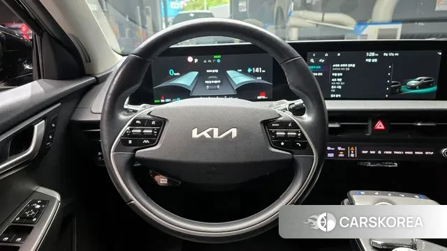 Kia EV6 2022 Черный из Кореи, фото 5