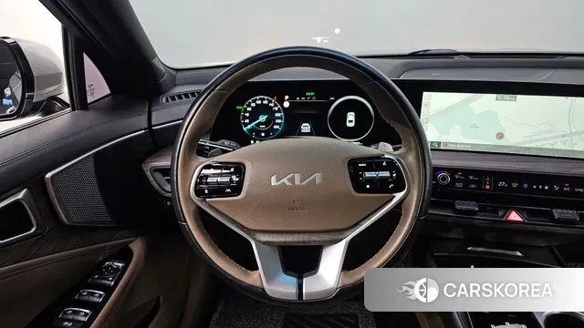 Kia K8 Hybrid 2021 Серебряный из Кореи, фото 5