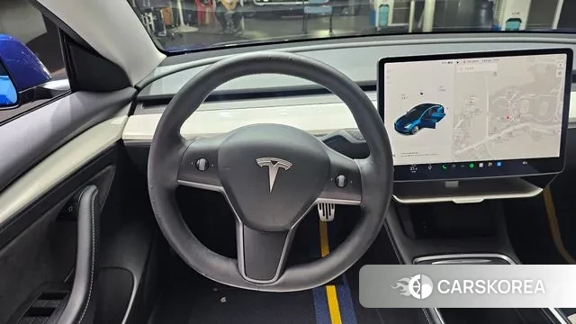 Tesla Model 3 2021 Синий из Кореи, фото 5