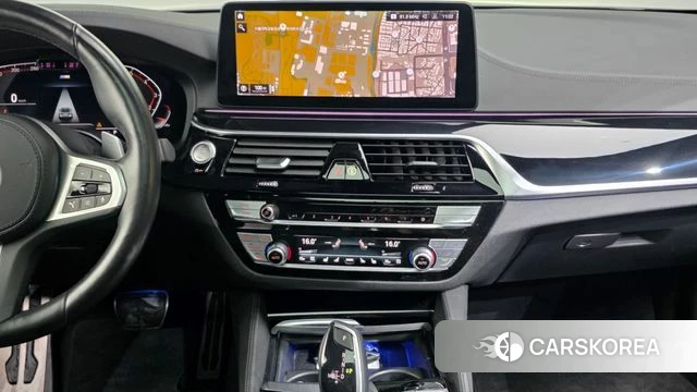 BMW 5 Series (G30) 2021 Черный из Кореи, фото 5