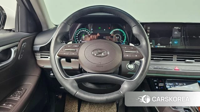 Hyundai The New Grandeur IG Hybrid 2020 Белый из Кореи, фото 5