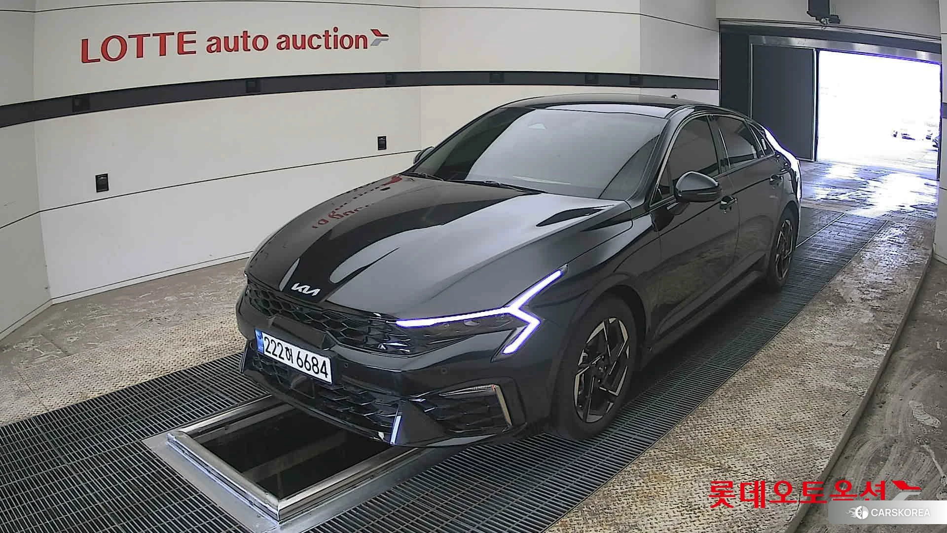 Kia K5 2024 Aurora Black Pearl из Кореи, фото 5
