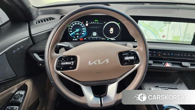 Kia K8 Hybrid 2022 Черный из Кореи, фото 5