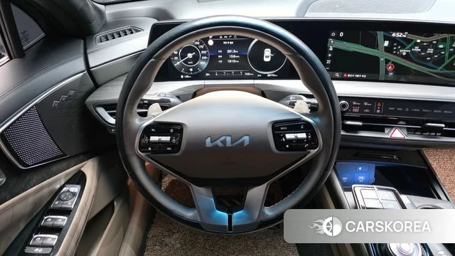 Kia K8 Hybrid 2022 Черный из Кореи, фото 5