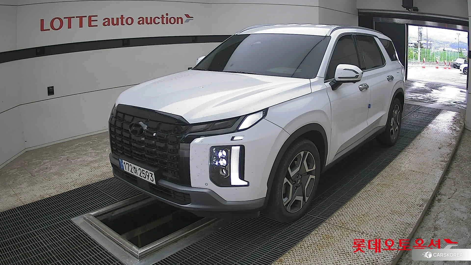 Hyundai Palisade 2023 Creamy White Pearl (optional) из Кореи, фото 5