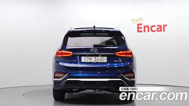 Hyundai Santa Fe TM 2018 Синий из Кореи, фото 5