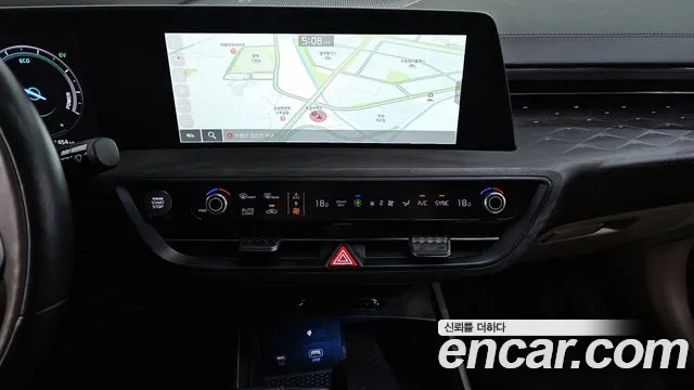 Kia K8 Hybrid 2022 Синий из Кореи, фото 5