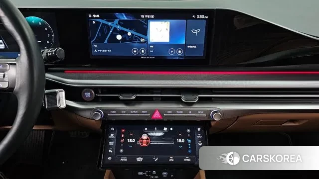 Hyundai Grandeur Hybrid (GN7) 2023 Черный из Кореи, фото 5