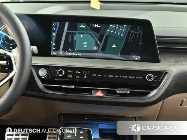 Kia K8 Hybrid 2024 Черный из Кореи, фото 5