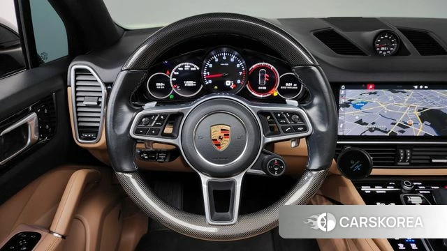 Porsche Cayenne (PO536) 2020 Черный из Кореи, фото 5