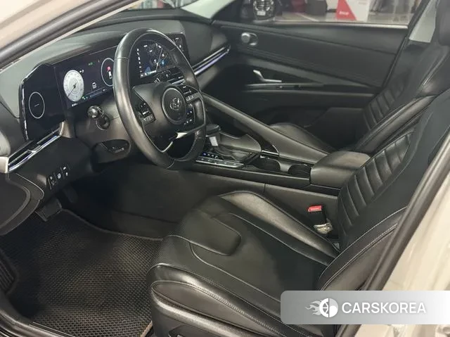 Hyundai Avante Hybrid (CN7) 2022 Серебристо-серый из Кореи, фото 5