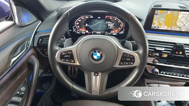 BMW 5 Series (G30) 2019 Синий из Кореи, фото 5