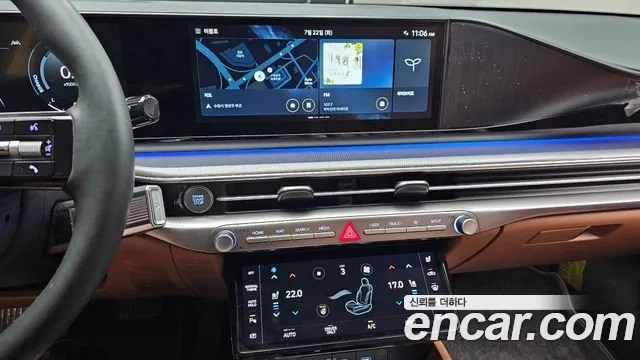 Hyundai Grandeur Hybrid (GN7) 2023 Белый из Кореи, фото 5