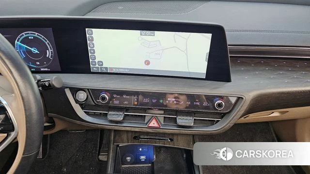 Kia K8 Hybrid 2023 Белый из Кореи, фото 5