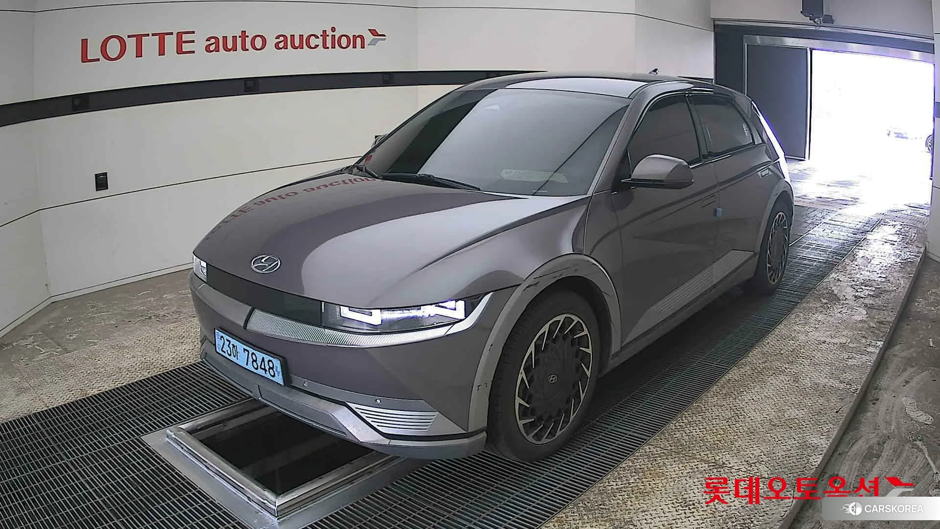 Hyundai IONIQ 5 2022 Mystic Olive Green Pearl из Кореи, фото 5