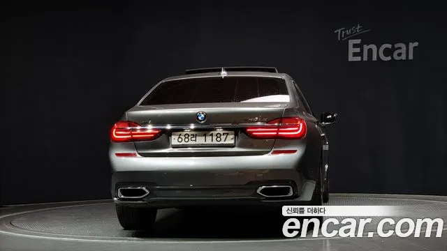 BMW 7 Series (G11) 2018 Серебристо-серый из Кореи, фото 5