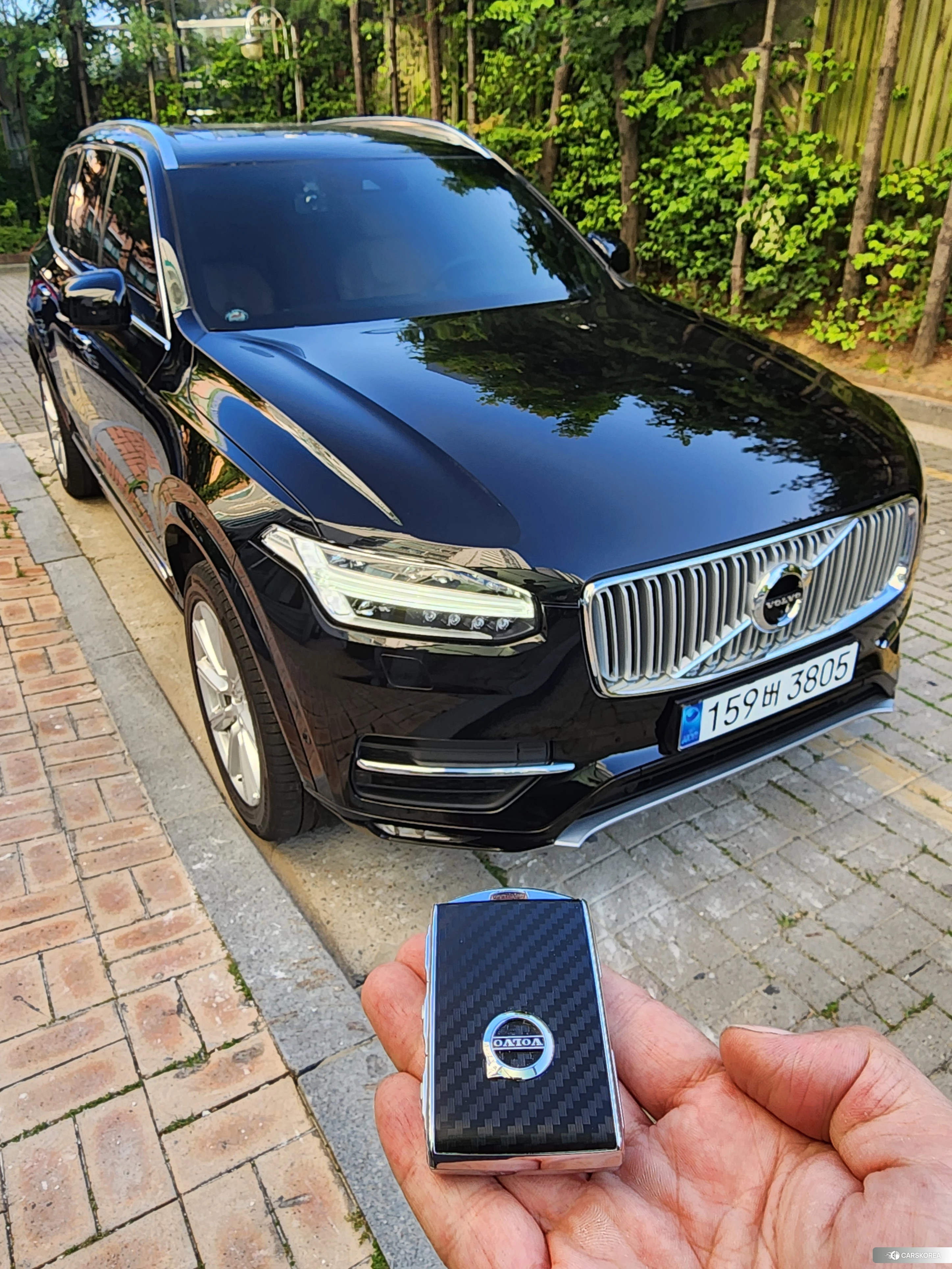 Volvo XC90 second Generation 2019 Черный из Кореи, фото 5