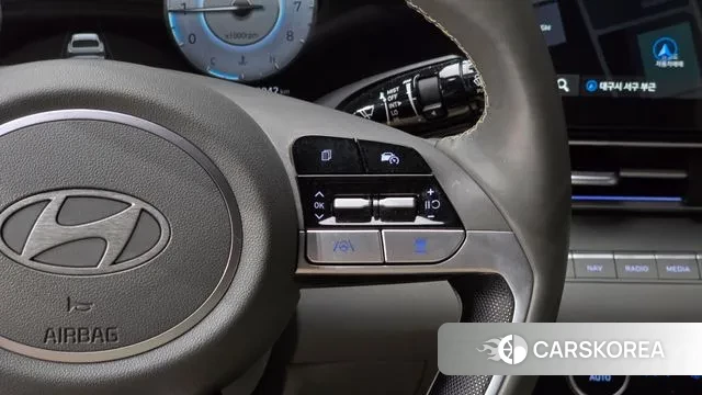 Hyundai The New Avante (CN7) 2023 Синий из Кореи, фото 5