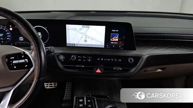 Kia K8 Hybrid 2021 Серый из Кореи, фото 5