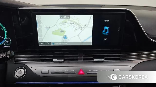 Hyundai The New Grandeur IG Hybrid 2022 Черный из Кореи, фото 5