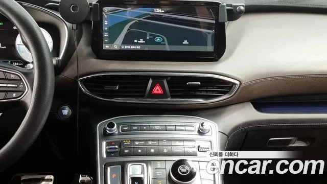 Hyundai The New Santa Fe 2020 Серый из Кореи, фото 5