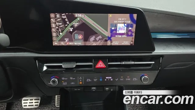 Kia Di Ol Nu Niro 2022 Синий из Кореи, фото 5