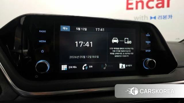 Hyundai Sonata (DN8) 2019 Белый из Кореи, фото 5