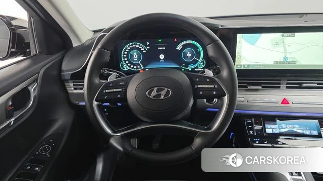 Hyundai The New Grandeur IG Hybrid 2021 Черный из Кореи, фото 5