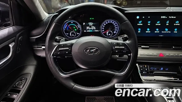 Hyundai The New Grandeur IG Hybrid 2020 Черный из Кореи, фото 5