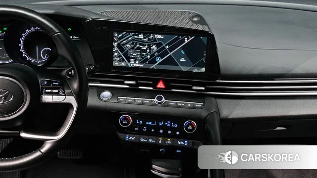 Hyundai Avante Hybrid (CN7) 2022 Белый из Кореи, фото 5
