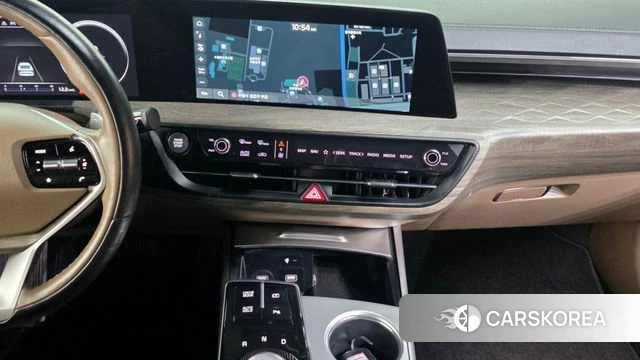 Kia K8 Hybrid 2021 Синий из Кореи, фото 5