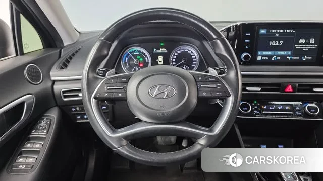 Hyundai Sonata Hybrid (DN8) 2021 Черный из Кореи, фото 5