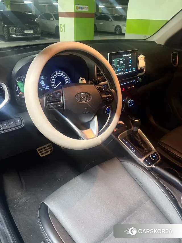 Hyundai Venue 2020 Белый двухцветный из Кореи, фото 5