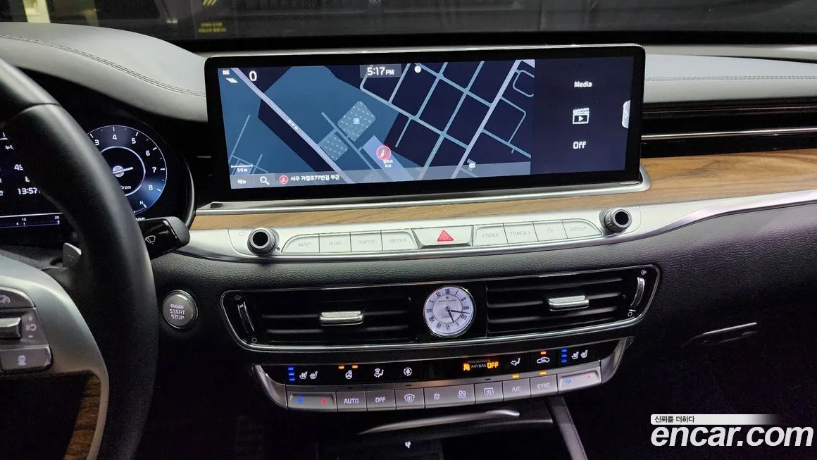 Kia The New K9 2nd generation 2023 Черный из Кореи, фото 5