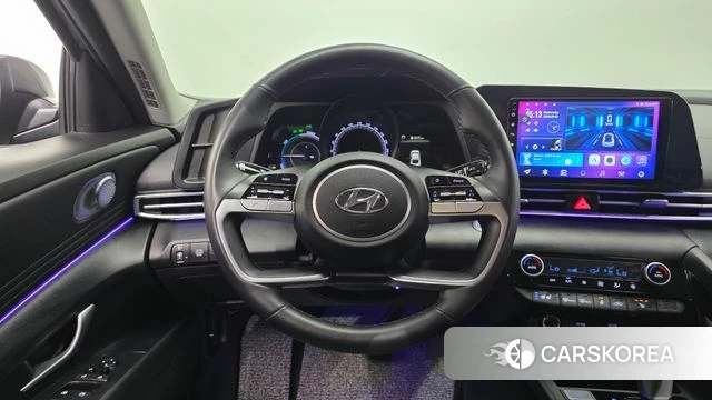 Hyundai Avante Hybrid (CN7) 2021 Серый из Кореи, фото 5